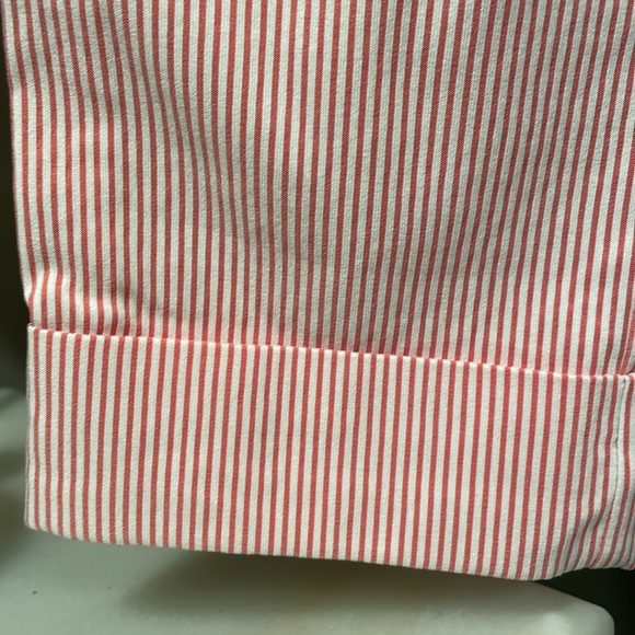 ❗️BUNDLE SALE 4 for $20 NWOT ☀️🌊Stretchy pink stripe summer PANTS - Picture 7 of 10